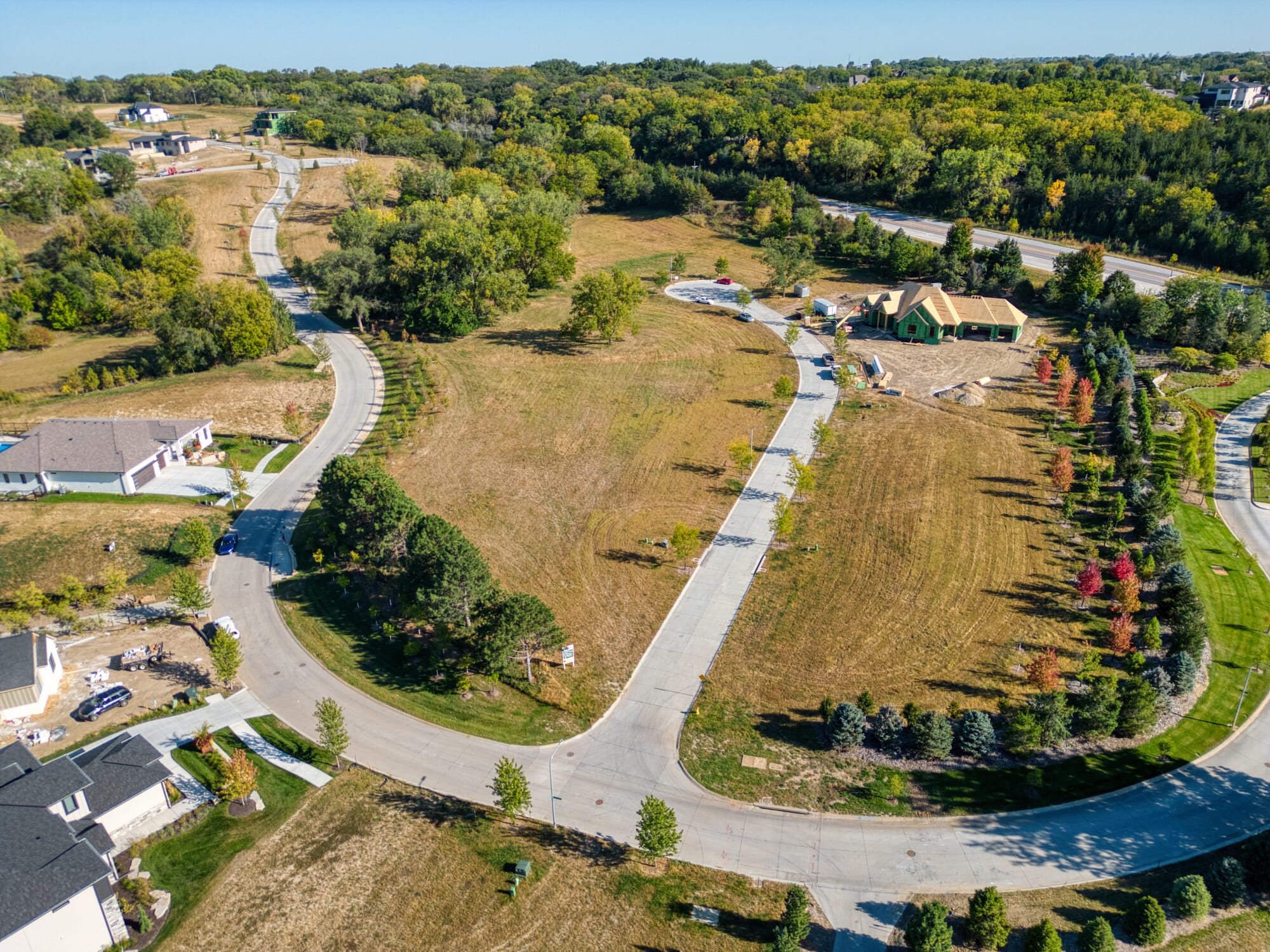 Aerial View of Sanctuary Ridge