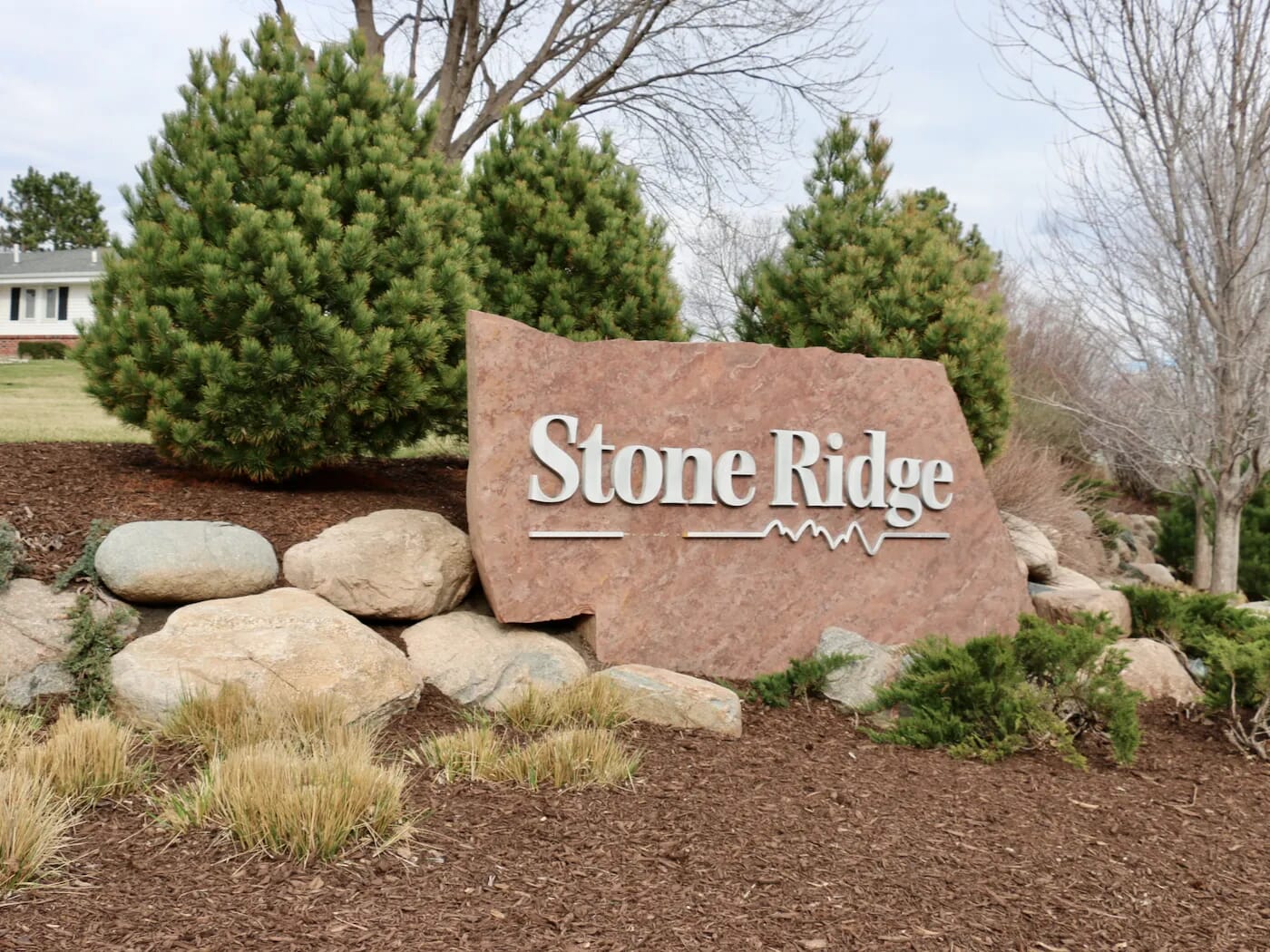 Stone Ridge Neighborhood Sign - Omaha, Nebraska